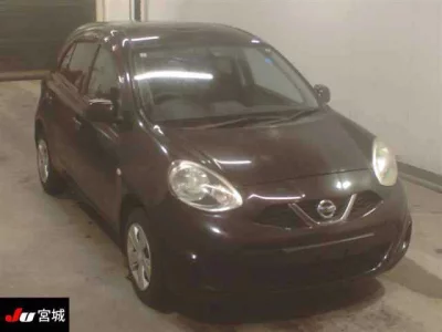 Nissan MARCH  с аукциона в Японии