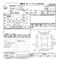 Toyota NOAH лот № 587 оценка 3.5  с аукциона в Японии 8
