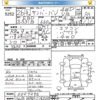 Subaru SAMBAR лот № 5252 оценка RA  с аукциона в Японии 5