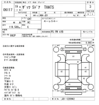 Honda THATS лот № 6117 оценка 3  с аукциона в Японии 5