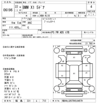 BMW X1 лот № 6196 оценка 4  с аукциона в Японии 5
