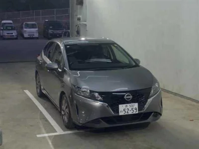 Nissan NOTE  с аукциона в Японии