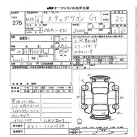 Honda STEP WAGON лот № 275 оценка 3.5  с аукциона в Японии 7