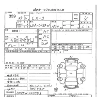 Mazda CX-3 лот № 359 оценка 4  с аукциона в Японии 7