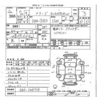 Honda FREED лот № 366 оценка 3  с аукциона в Японии 4