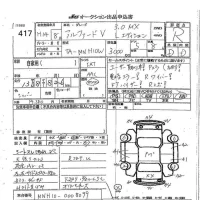 Toyota ALPHARD лот № 417 оценка R  с аукциона в Японии 7