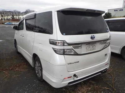 Toyota VELLFIRE  с аукциона в Японии