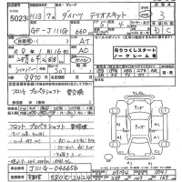 Daihatsu TERIOS KID лот № 5023 оценка 3  с аукциона в Японии 9