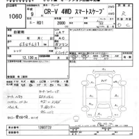 Honda CR-V лот № 1060 оценка R  с аукциона в Японии 7