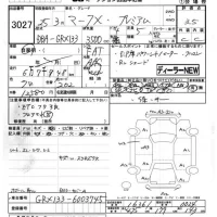 Toyota MARK X лот № 3027 оценка 3.5  с аукциона в Японии 7