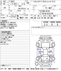 Nissan DAYZ лот № 3018 оценка 3.5  с аукциона в Японии 5