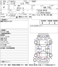 Nissan SKYLINE лот № 7033 оценка R  с аукциона в Японии 5