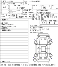 Nissan ARIYA лот № 1034 оценка 6  с аукциона в Японии 5