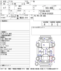Mitsubishi I лот № 3331 оценка R  с аукциона в Японии 2