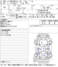 Nissan CLIPPER RIO лот № 3087 оценка 3.5  с аукциона в Японии 5