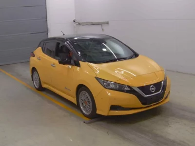Nissan LEAF  с аукциона в Японии