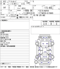 Toyota FUNCARGO лот № 7502 оценка 3  с аукциона в Японии 5