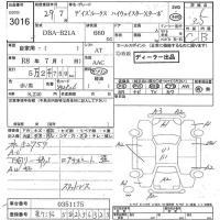 Nissan DAYZ ROOX лот № 3016 оценка 3.5  с аукциона в Японии 8