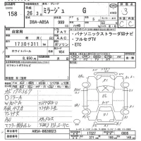 Mitsubishi MIRAGE лот № 158 оценка 3  с аукциона в Японии 7