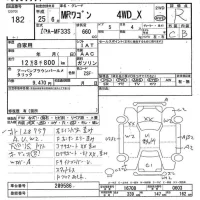 Suzuki MRWAGON лот № 182 оценка R  с аукциона в Японии 6