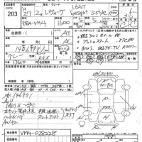 Subaru LEVORG лот № 203 оценка 3.5  с аукциона в Японии 7