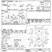 Toyota IST лот № 3596 оценка 3.5  с аукциона в Японии 7