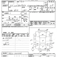 Honda STEP WAGON лот № 3597 оценка 3.5  с аукциона в Японии 7