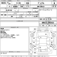 Toyota MARK X лот № 4035 оценка R  с аукциона в Японии 2