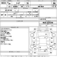 Mitsubishi TOPPO лот № 4033 оценка RA  с аукциона в Японии 2