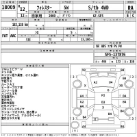 Subaru FORESTER лот № 18009 оценка RA  с аукциона в Японии 2