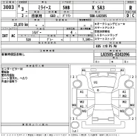 Daihatsu MIRA E S лот № 3003 оценка R  с аукциона в Японии 2