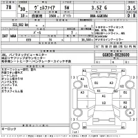 Toyota VELLFIRE лот № 78 оценка 3.5  с аукциона в Японии 2