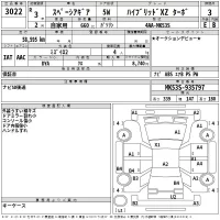 Suzuki SPACIA GEAR лот № 3022 оценка 3  с аукциона в Японии 2