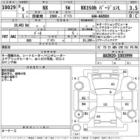 Lexus NX лот № 10029 оценка 3.5  с аукциона в Японии 2