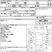 Nissan MARCH лот № 18038 оценка 3.5  с аукциона в Японии 2