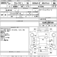 Daihatsu Atrai Wagon лот № 18055 оценка RA  с аукциона в Японии 2