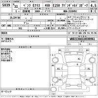 Mercedes-Benz E CLASS лот № 5039 оценка 4.5  с аукциона в Японии 2
