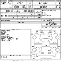 Suzuki EVERY лот № 3095 оценка 3.5  с аукциона в Японии 2