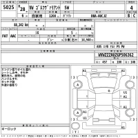 Volkswagen GOLF VARIANT лот № 5025 оценка 4  с аукциона в Японии 2