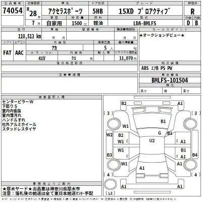 Mazda AXELA  с аукциона в Японии
