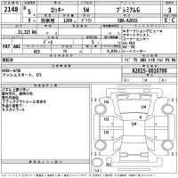 Daihatsu ROCKY лот № 2148 оценка 3  с аукциона в Японии 2