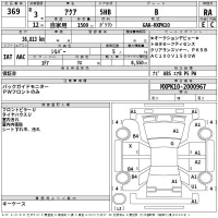 Toyota AQUA лот № 369 оценка RA  с аукциона в Японии 2