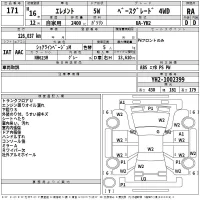 Honda ELEMENT лот № 171 оценка RA  с аукциона в Японии 2