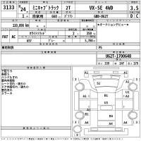 Mitsubishi MINICAB TRUCK лот № 3133 оценка 3.5  с аукциона в Японии 2