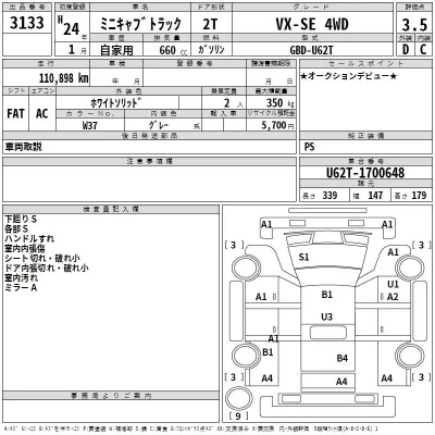 Mitsubishi MINICAB TRUCK  с аукциона в Японии