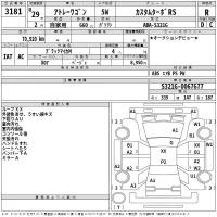 Daihatsu Atrai Wagon лот № 3181 оценка R  с аукциона в Японии 2