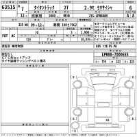 Mazda TITAN лот № 63515 оценка 6  с аукциона в Японии 2