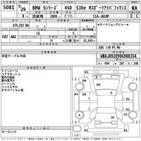 BMW 5-Series лот № 5081 оценка RA  с аукциона в Японии 2
