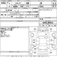 Daihatsu Charade лот № 4361 оценка 3.5  с аукциона в Японии 2