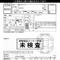 Nissan OTTI лот № 80296 оценка ***  с аукциона в Японии 3